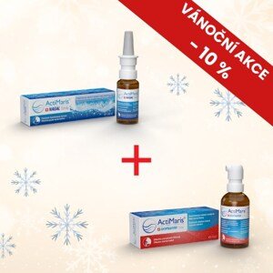 ActiMaris NASAL nosní sprej 20 ml + ActiMaris OROPHARYNX ústní sprej 50 ml