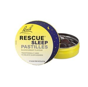 Bach RESCUE® Night pastilky pro klidný spánek s příchutí černý rybíz 50 g