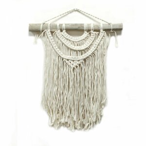 Ancient Wisdom Macrame Závěs na Stěnu - Tři Vlny