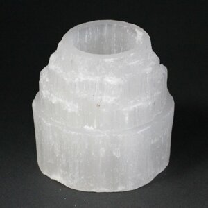 Selenitový svícen - Vrch hory - 8 cm