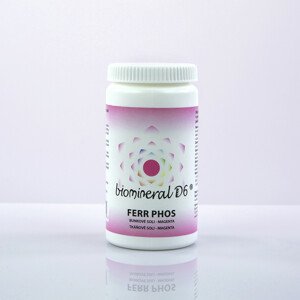 Biomineral D6® Ferrum Phosphoricum – MAGENTA (číslo 3)