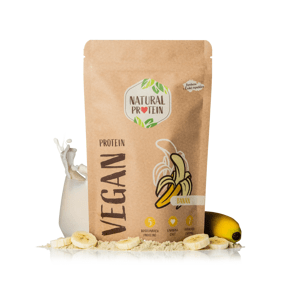 NaturalProtein Veganský protein - Banán