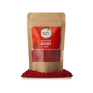NaturalProtein Mrazem sušené jahody - prášek