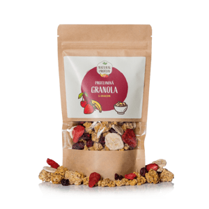NaturalProtein Proteinová granola - ovocná Letní akce