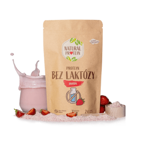 NaturalProtein Bezlaktózový protein - Jahoda