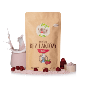 NaturalProtein Bezlaktózový protein - Malina