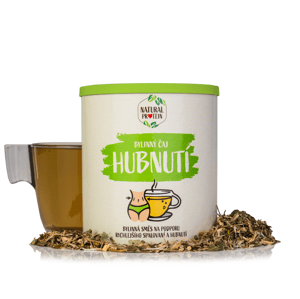 NaturalProtein Bylinný sypaný čaj - Hubnutí