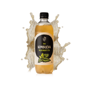 NaturalProtein BIO Kombucha - meduňkový čaj