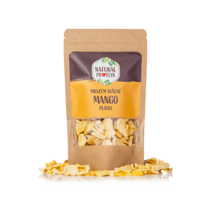 Mrazem sušené mango - plátky