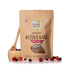 Proteinová ryžová kaše - Červené ovoce