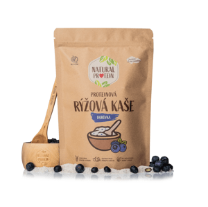 Proteinová ryžová kaše - Borůvka