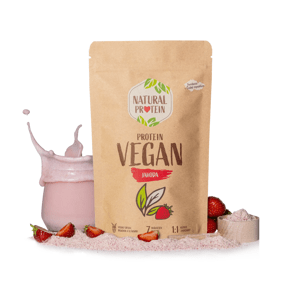 NaturalProtein Veganský protein - Jahoda