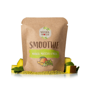 NaturalProtein Smoothie - Mango + Matcha + Máta Letní akce