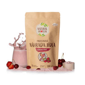 NaturalProtein Náhrada jídla - Červené ovoce Letní akce