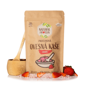 NaturalProtein Proteinová ovesná kaše - Jahoda