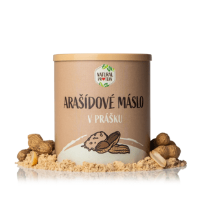 NaturalProtein Arašídové máslo v prášku