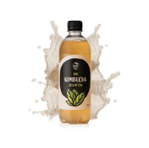 NaturalProtein BIO kombucha - zelený čaj Letní akce