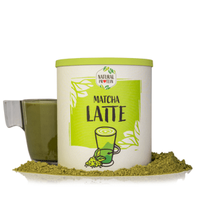 NaturalProtein Matcha latte Letní akce