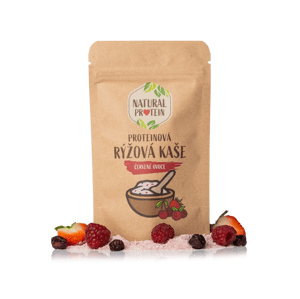 NaturalProtein Proteinová rýžová kaše - Červené ovoce (60 g)