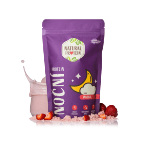 NaturalProtein Noční protein Jahoda