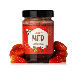 NaturalProtein Jahodový med