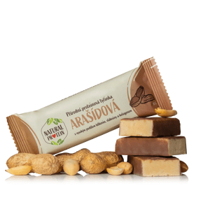 NaturalProtein Proteinová tyčinka s kolagenem - Arašídová Letní akce