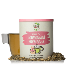 NaturalProtein Bylinný sypaný čaj - Hormonální rovnováha