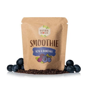 NaturalProtein Smoothie - Borůvka a Acai Letní akce