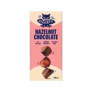 Healthyco Oříšková čokoláda bez cukru 100 g