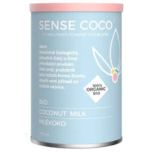 Sense Coco Bio kokosové mlékoko 400 ml