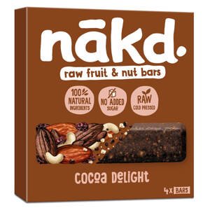 Nakd Cocoa delight 4 x 35 g