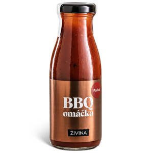 ŽIVINA BBQ omáčka pálivá s kouřovou chutí 270 g