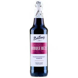 Báťkovy bylinkové sirupy Bezinkový sirup z bobulí 500 ml