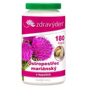 Zdravý den Ostropestřec mariánský 180 kapslí