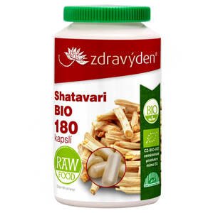 Zdravý den Shatavari BIO 180 kapslí