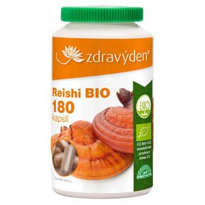 Zdravý den Reishi BIO 180 kapslí