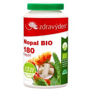 Zdravý den Nopal BIO 180 kapslí