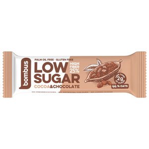Bombus Tyčinka LOW SUGAR kakao a čokoláda 40 g