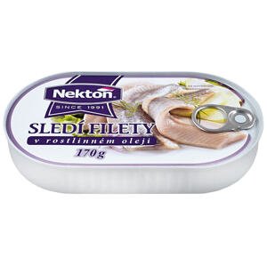 Nekton Sledí filety v rostlinném oleji 170 g
