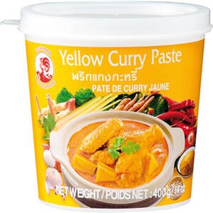 Cock Brand Thajská Kari pasta žlutá 400g