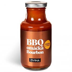 ŽIVINA BBQ omáčka Bourbon Whiskey pálivá s medem 270 g