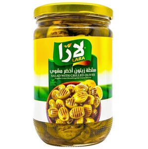 Lara Zelené olivy grilované bez pecky 600 g