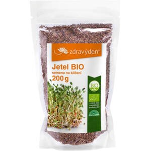 Zdravý den Jetel BIO semena na klíčení 200 g