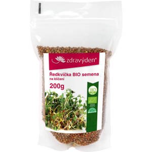 Zdravý den Ředkvička BIO semena na klíčení 200 g