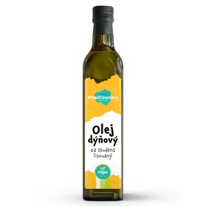Vital Country Dýňový olej lisovaný za studena Obsah: 500 ml