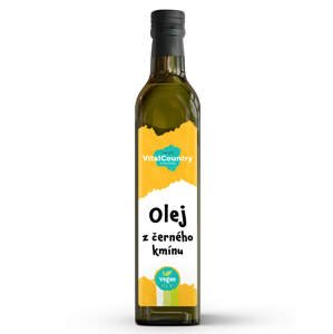 Vital Country Olej z černého kmínu lisovaný za studena Obsah: 500 ml