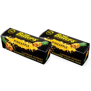 Bitters energetické žvýkačky Ananas 1+1 ZDARMA