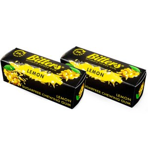Bitters energetické žvýkačky Citron 1+1 ZDARMA