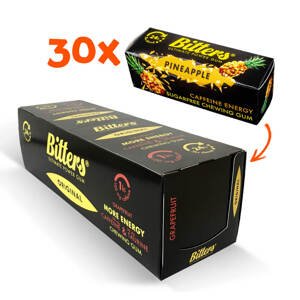 Bitters energetické žvýkačky Ananas (box 30 ks)