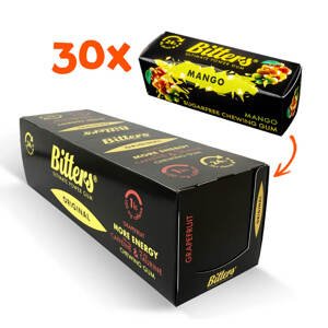 Bitters energetické žvýkačky Mango (box 30 ks)